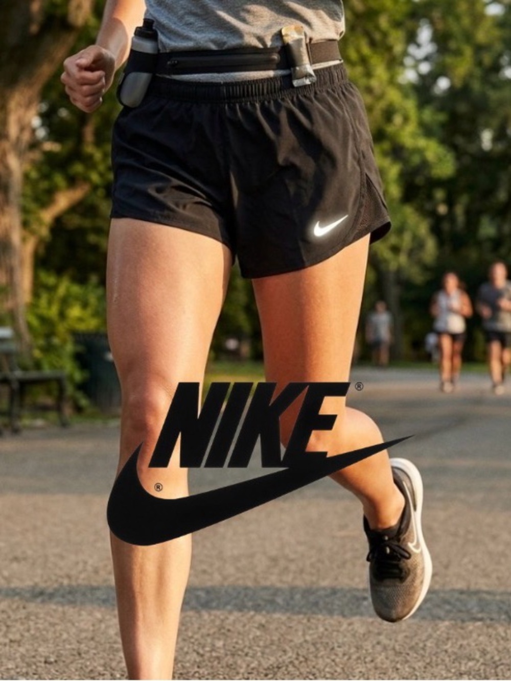 ♥️ Nike Black Running Shorts Size S